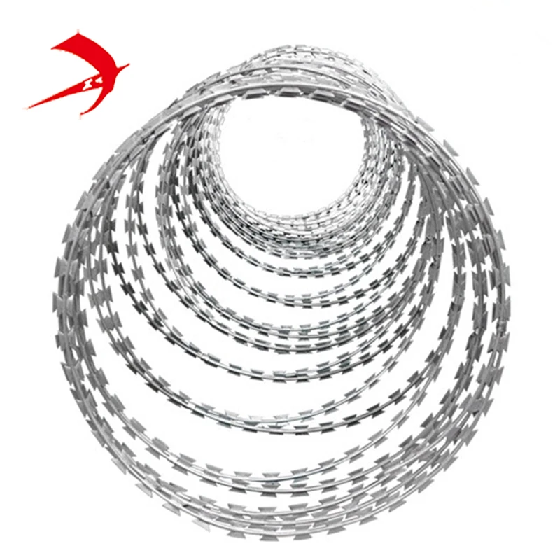 Оцинкованная сетка с колючей проволокой/сварная для