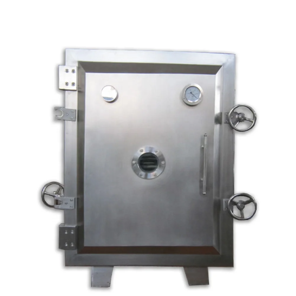 FZG Series Food Vacuum Dryer Drying Oven Chamber Machines Dehydrator For Fruit Square Vacuum Dryer