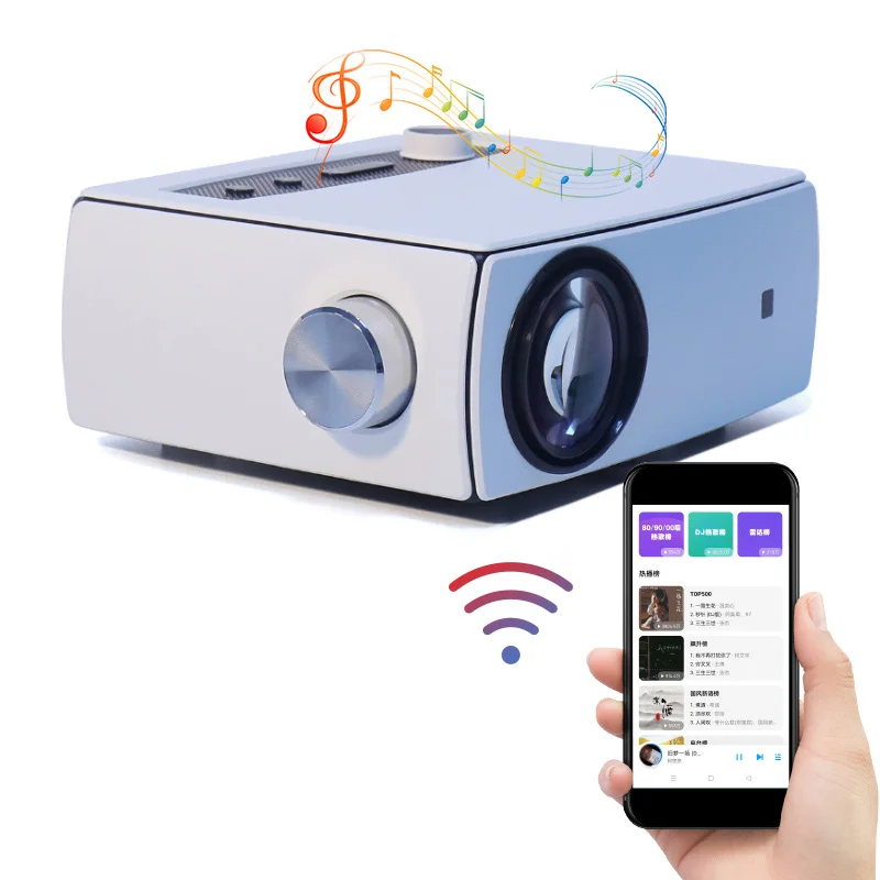 2021 противотуманные часы dot hotack cute flex D29 a4300 td90 android Оригинальный мини 1920*1080P смарт-проектор для