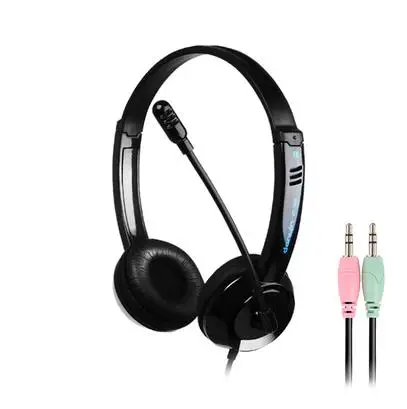DT-326 Online Class Live Earphone Listening Headset K Song Microphone Wired Multi-connector Optional Headphone