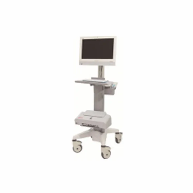 BT-LY13  Cheap hospital ABS plastic endoscope trolley with shelves medical computer cart with drawers price