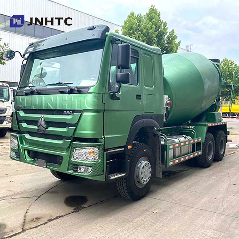 Sinotruk Howo Cement Trucks Concrete Mixer 6X4 380HP 10 Cubic Meters New/Used Concrete Mixer Truck Good Price