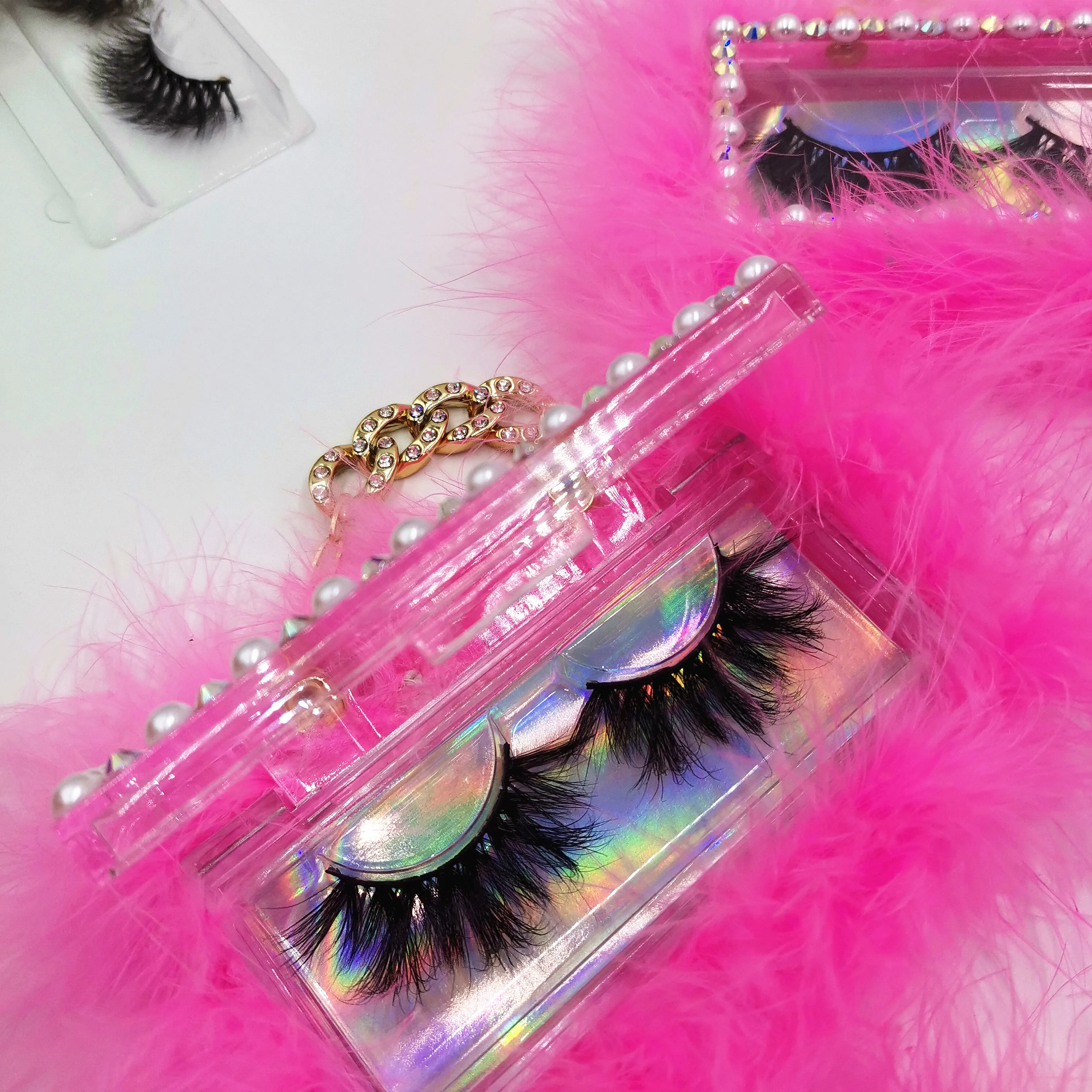3d real mink eyelashes vendors eye lashesh set full strip lashes fluffy 5d 25mm mink eyelash vendor cruelty free with fur box