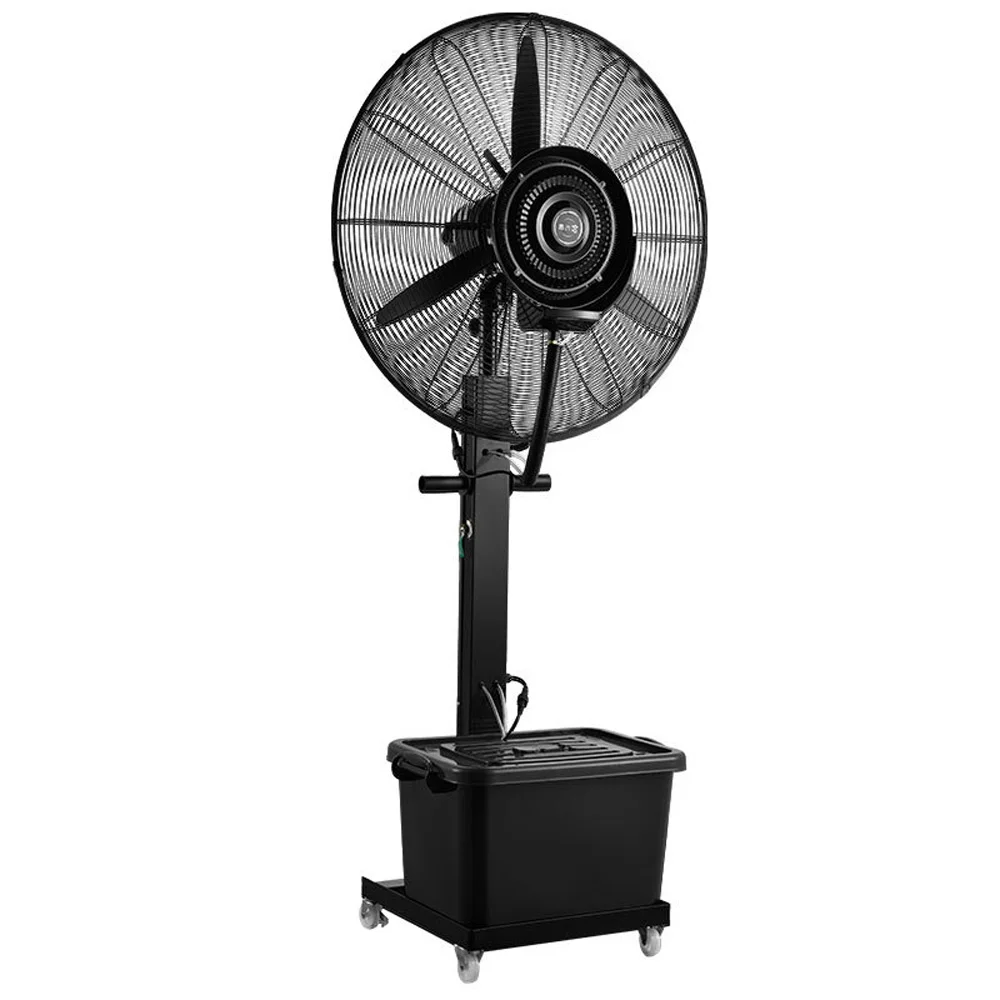 Water Misting Fan for Outdoor Events 42L Large Capacity Misting Fan Floor Standing Misting Bucket Fan 230w