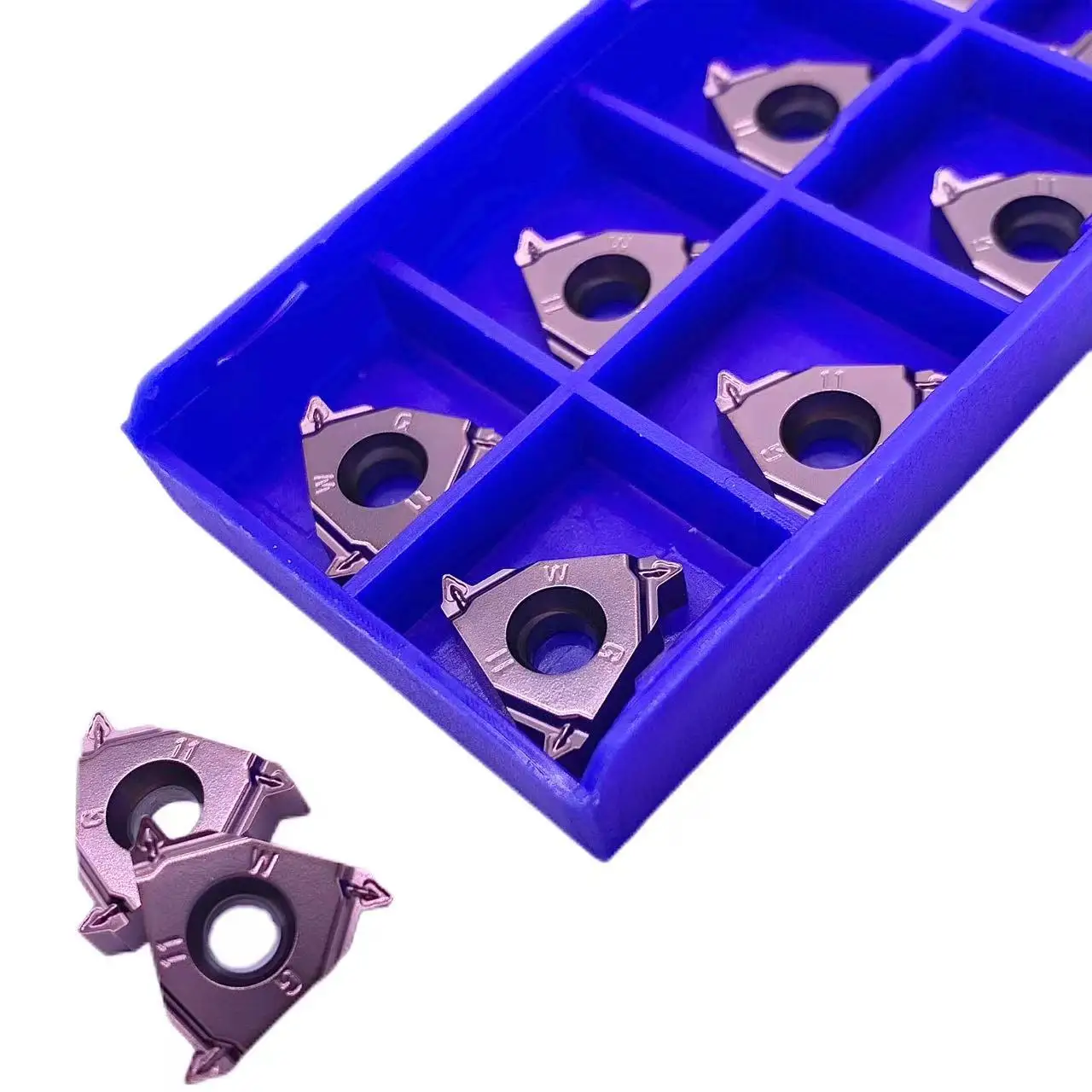 16IR 16ER 11W External Threading Insert Carbide Cutting Tools with CNC Machining Turning Accessories Thread  for Stainless Steel