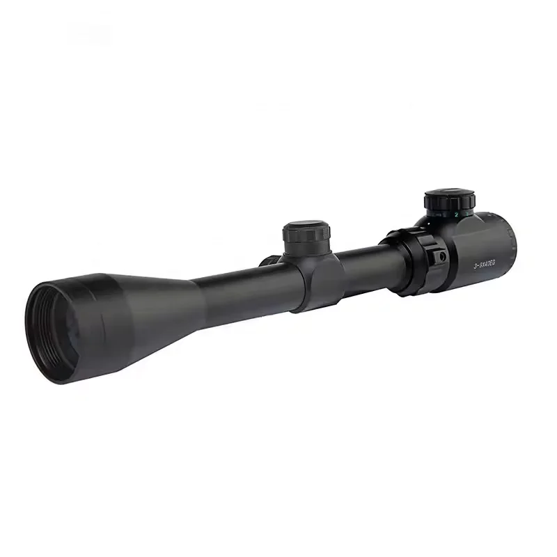 Тактические прицелы 3-9x40eg красный прицел и зеленый световой для охоты с уровнем прицела