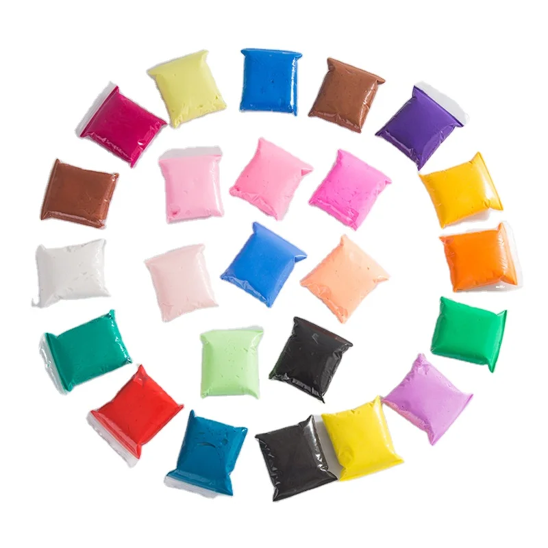 Soft air drying and shaping clay, super light foam clay is a magical creative modeling for children