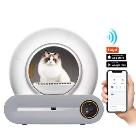 cat Toilet and Sand Automatic cat litter box Automatic Smart Cat Litter Box