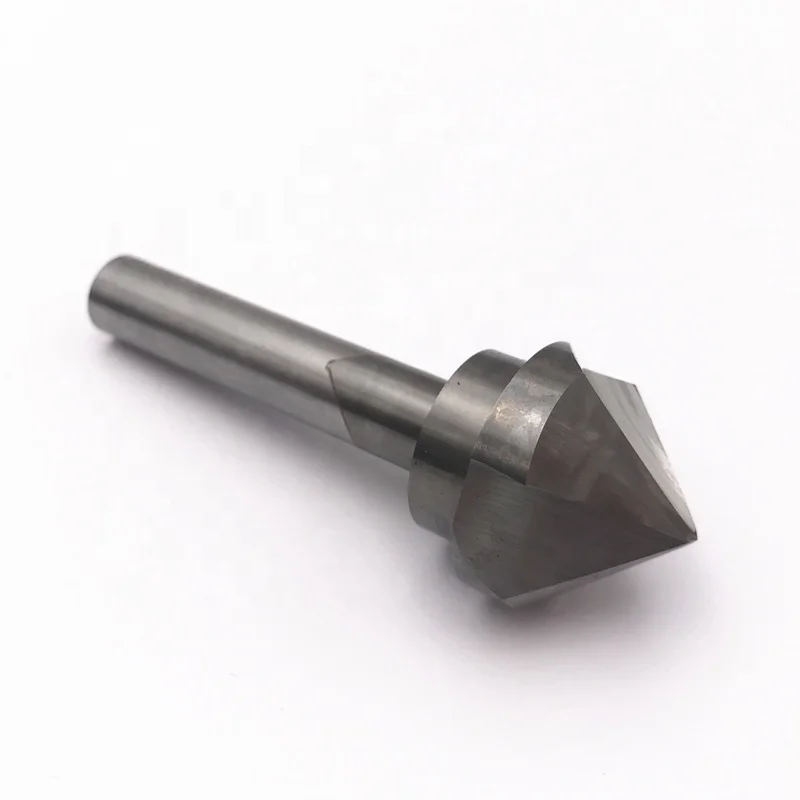 3 Flutes Countersink Chamfer Cutter Tool Drill Bit