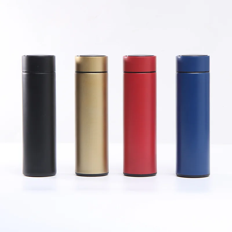 termo digital inteligente Insulated Digital Smart Vacuum Flask Led Temperature Control Stainless Steel Smart Water Bottles