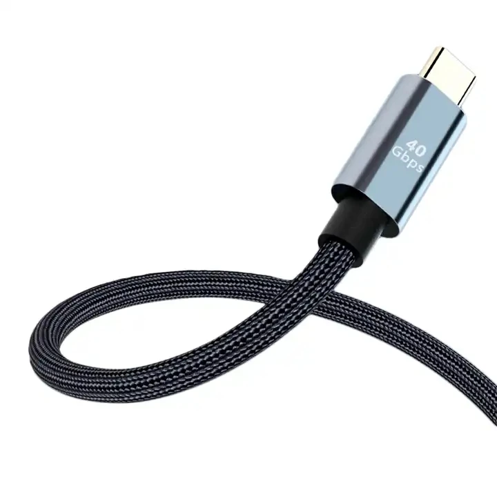 2023 Latest USB 4.0 to Type-C USB-C Charging Cable Fast Charger 100W Data Transmission 40Gbps Audio Trans 8K For Vivo MI Laptop