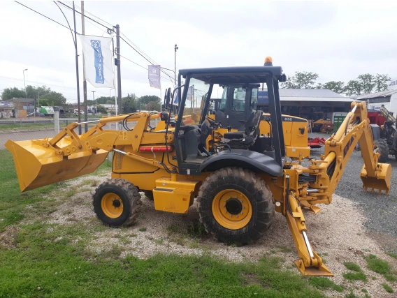 Backhoe Loader CLG766A Wheel Backhoe Loader Skid Steer Loader