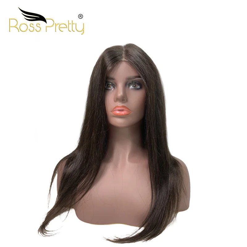 
2021 Hot Sale High Quality Peruvian Human Hair Item Silky Straight Natural Color Cuticle Aligned U Part Wigs 