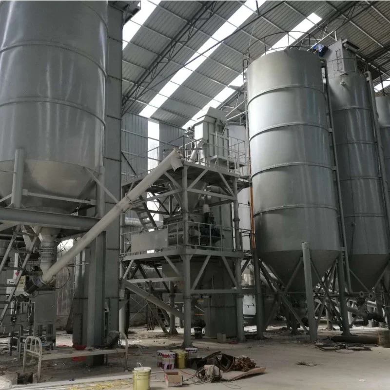 dry mortar mixing machine Thermal mortar mix equipment twin shaft paddle non-gravity mixer  1-5 Ton China Dry Mortar Mix Plant