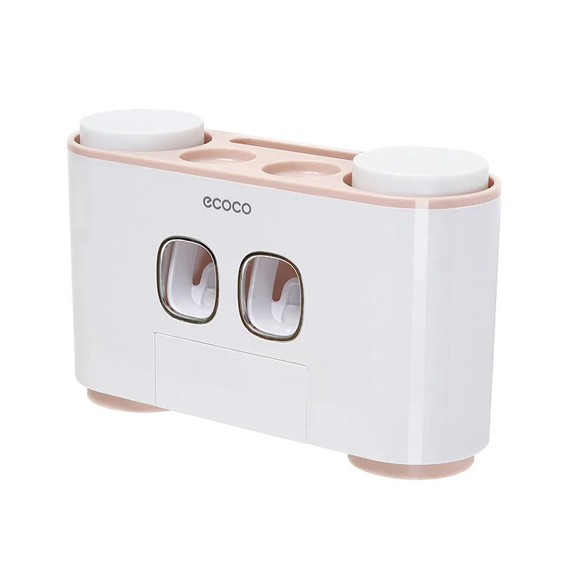 Ceramic Make Up shower toothbrush holder suction  Bathroom Accessories Mouthwash Cup with ecoco toothbrush holder