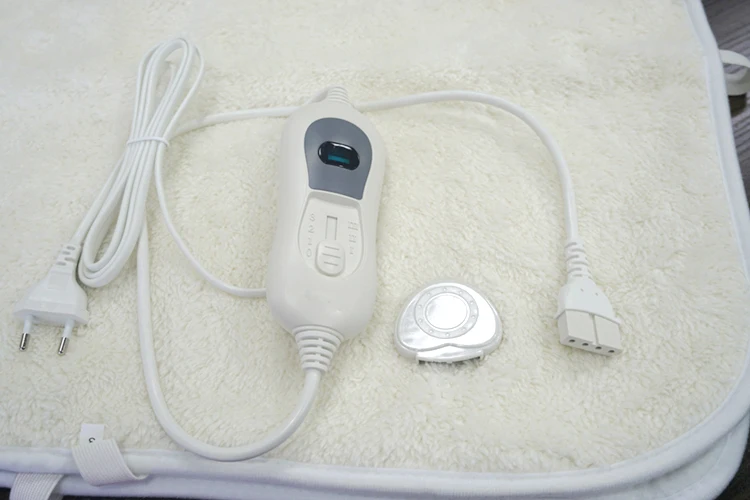 Sherpa Blanket  No Battery Heated Blankets Thermal Heating Soft Plush Washable Electric Blanket