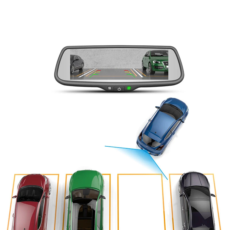 Новый дизайн автомобильный зеркальный монитор заднего вида и система Автомобильный плеер сделано в Китае Ford Focus