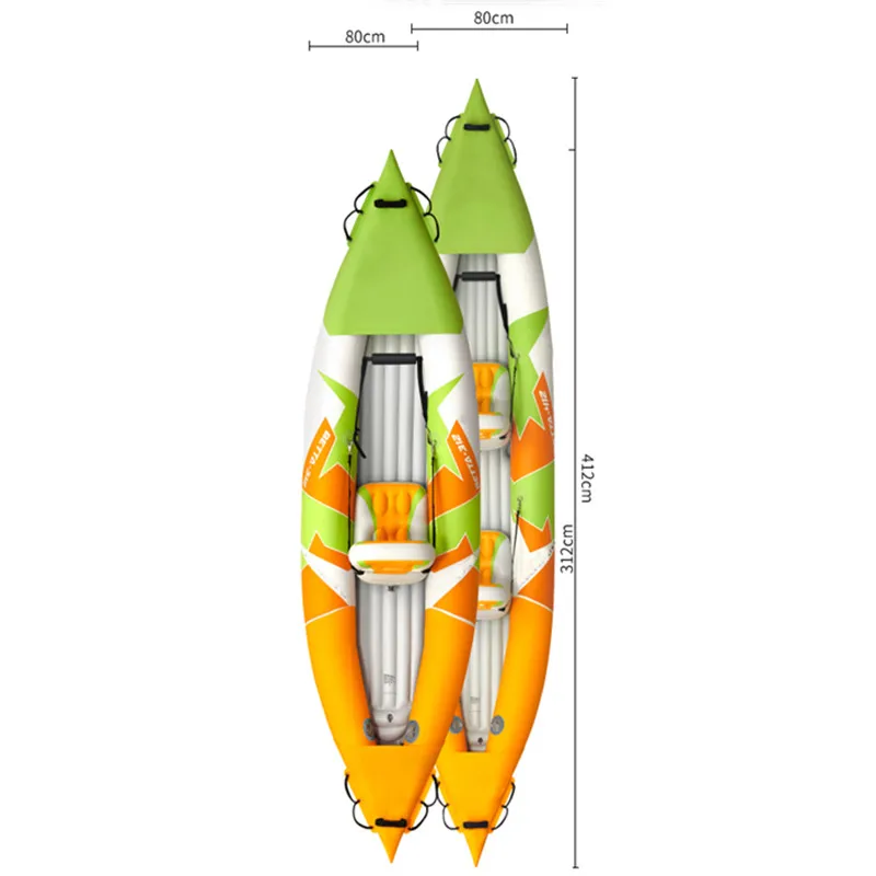 inflatable canoe set fishing kayak  canoe kayak fishing pedal plastic canoe kayak