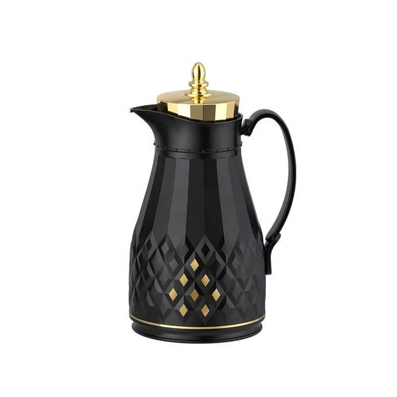 SUNLIFE 100% PATENT Design Thermo Jug 1.0L High Quality Glass Refill Inside Arabian Coffee Pot