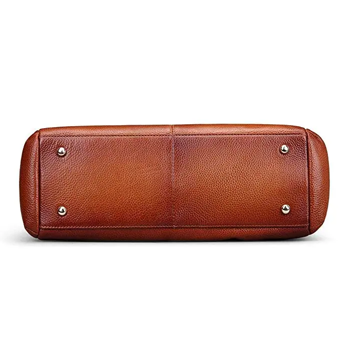 
High quality custom size Womens Soft Leather Handbags Vintage Tote Shoulder Bags 