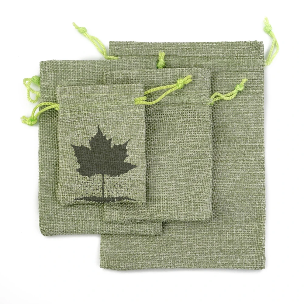 Натуральная многоразовая рекламная льняная Пыль для мелких вещей