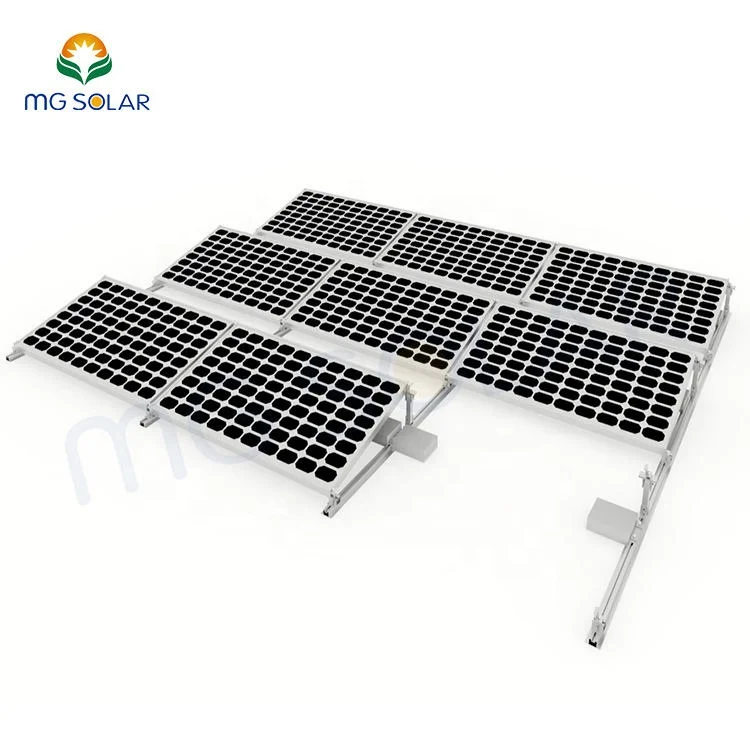 Stainless Steel Ballasted Flat Roof Mount Flat Roof Mount System Solar mounting