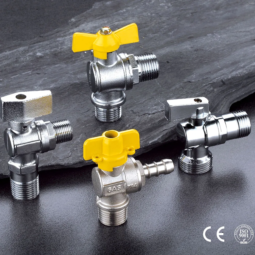 New Arrival Copper Thread Female Male Brass Ball Valve From China