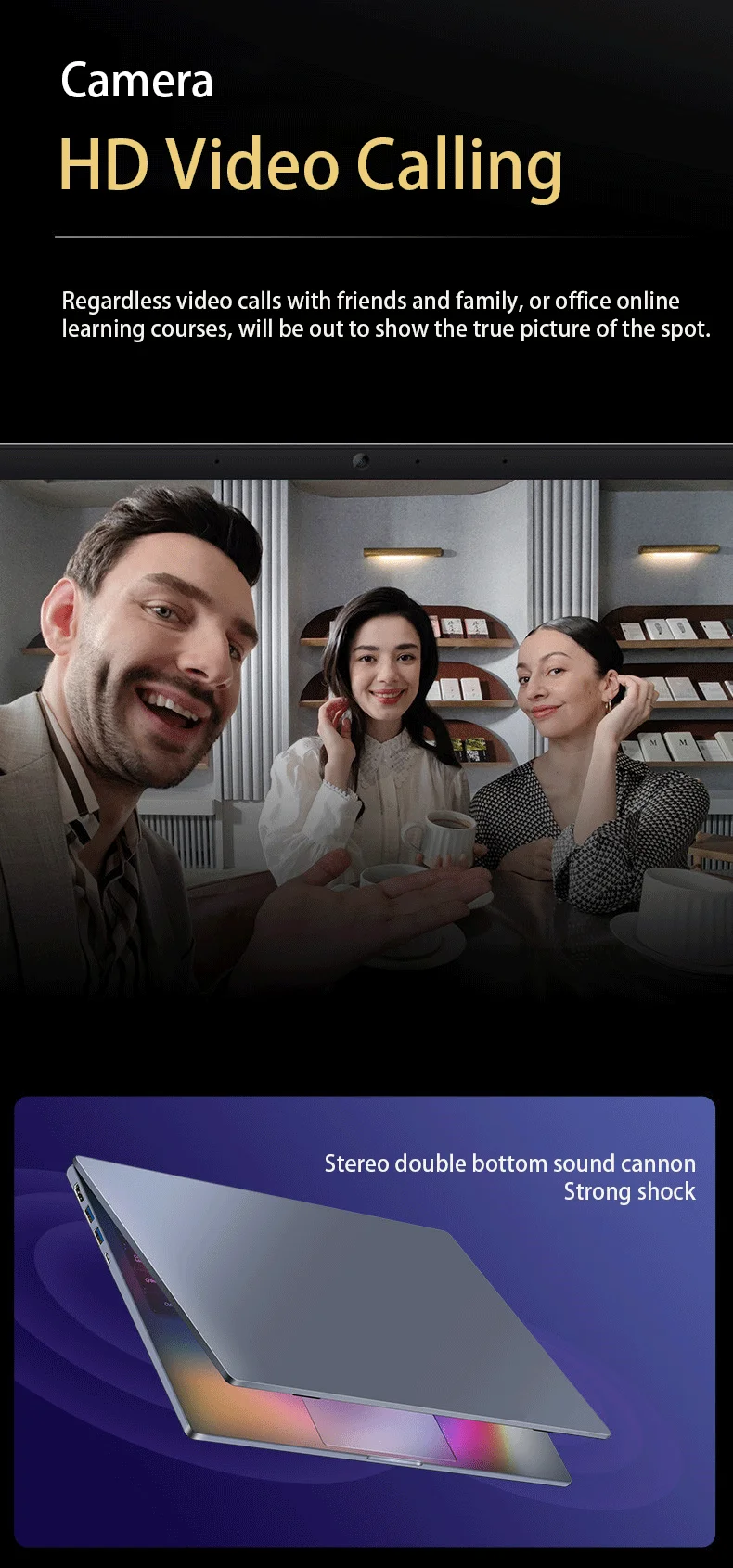 Super Hot China Computer 15.6 inch i7 Win 10/ Win 11 64GB RAM 4TB SSD Fingerprint Unlock Backlit Keyboard Laptop For Office