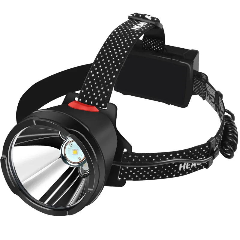 Powerful Long Rang  90 Degree Rotatable Head Lamp Outdoor Fishing Camping Hiking Headlight Usb Rechargeable Led Headlamp