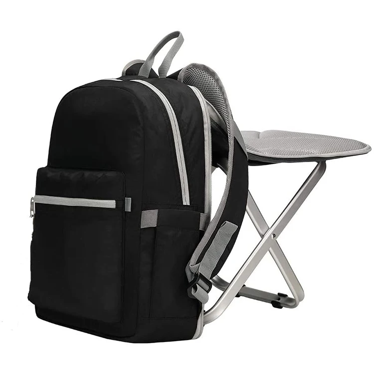 New Function Backpack Stool Combo Camping Backpack Folding with Portable Chair