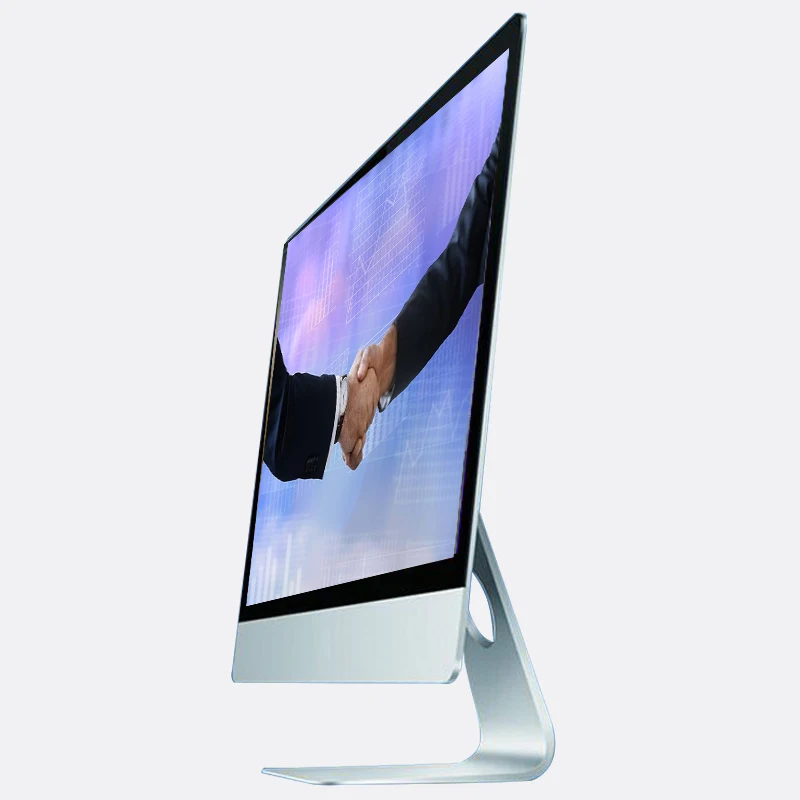 All in One PC 27 Inch Cheap Desktop Computer Todo En Pos I7 Cpu with Win-dows 10 Pro