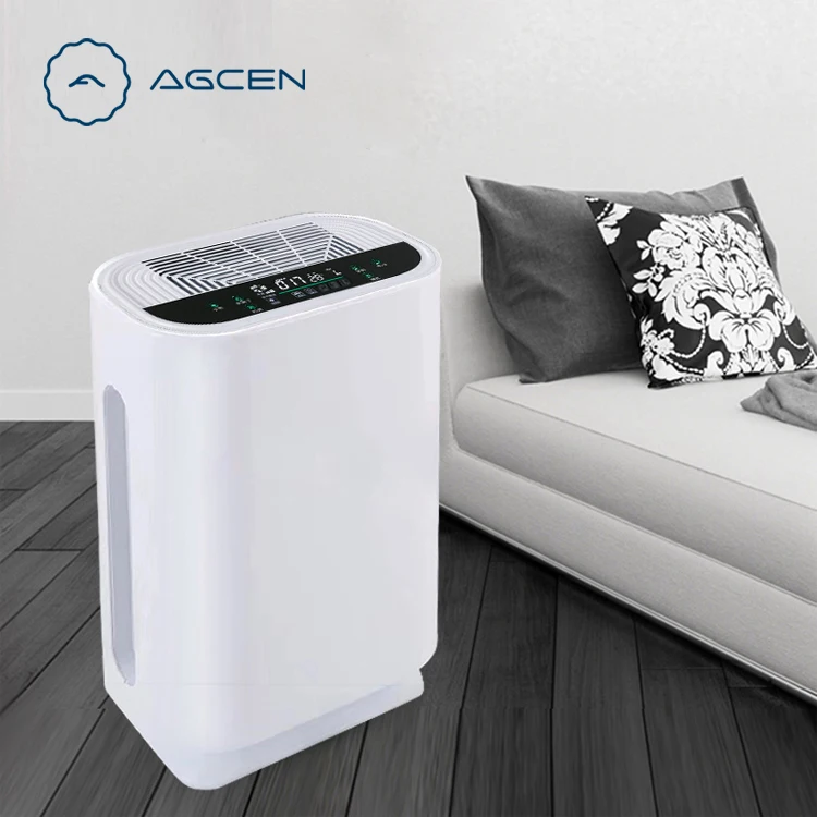 
Agcen 2019 Hot sale Hotel Room use air freshener True Hepa activated carbon filter Home Air Purifier with CE 