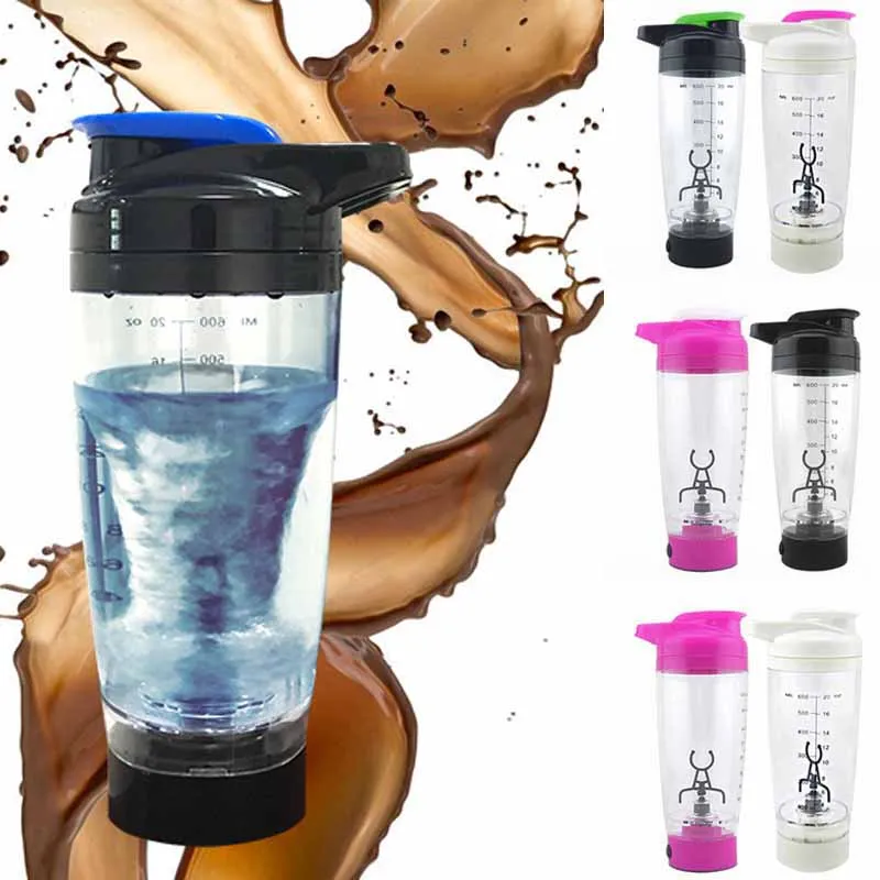 500ml Shaker Bottle Electric Vortex Mixer Cup Battery Operated for Coffee Protein Shakes Milks