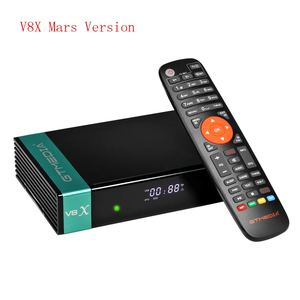 Satellite Repector H.265 HD 1080P DVBS/S2S/S2X  Free Watch Gtmedia V8X Mars Europe