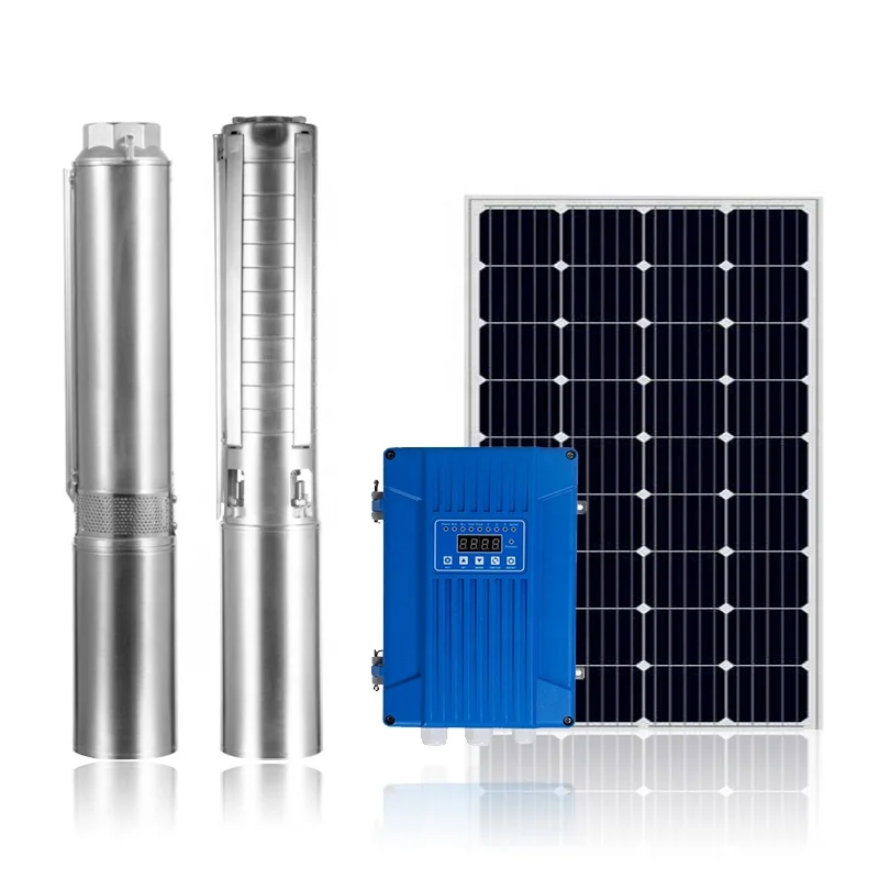 2.5HP 97L/min 158M DC Brushless Motor Electric Water Pumps Stainless Steel Submersible Borehole Well Pump