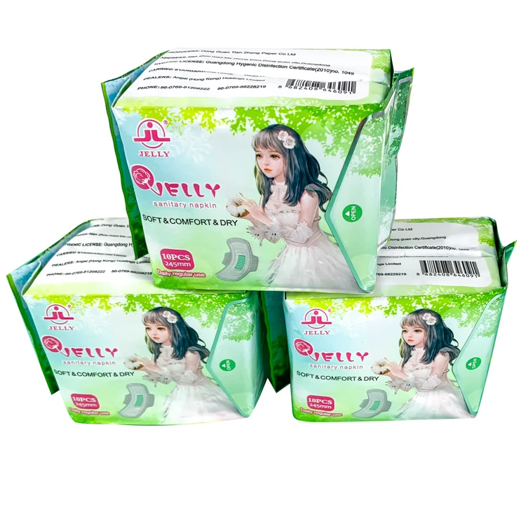 Disposable Ultra Thin Cotton Menstrual sanitary Towel Sanitary Napkin Pad with Anion Chip napkin sanitary for Feminine on sale