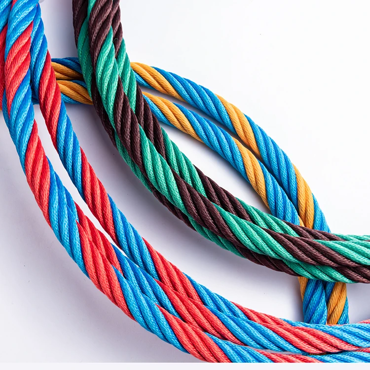 Heavy duty reinforced PP combination rope for children outdoor rope game