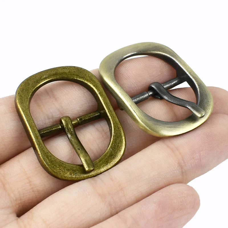 Meetee F3-23 DIY Leather Crafts Hardware Sewing Accessories Bag Strap Clasp Buckle 20mm Adjustable Alloy Belt Pin