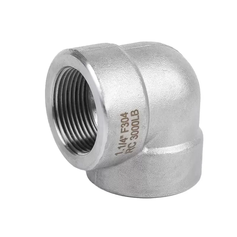 forged steel F304L 3000# high pressure metal seal union fitting for high temperature