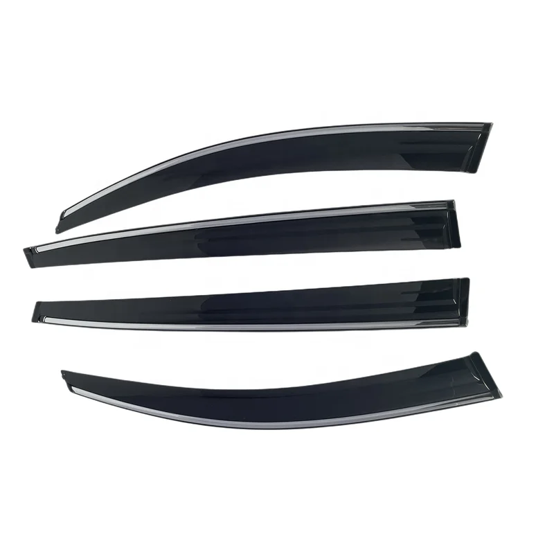 Car Black windshield Rain deflector door visor for Kia 2012 2011-2017 Sportage Accessories