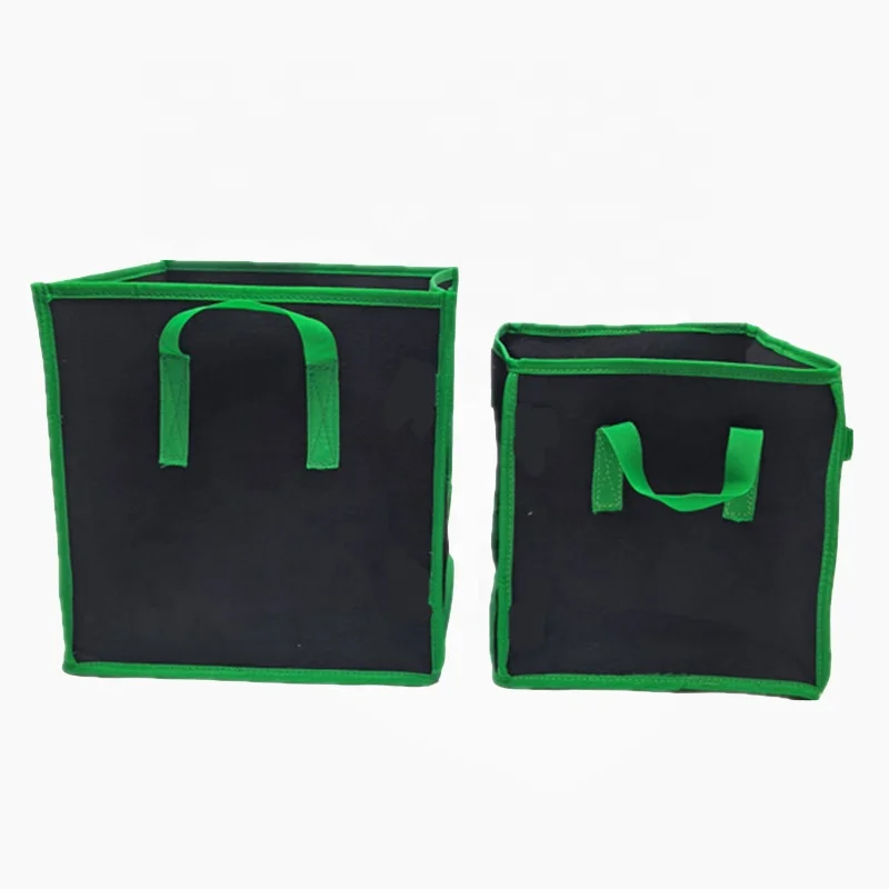 
Chinese Factory Plant Felt Plants Grow Bags Square Non-woven Grow Bag Fabric 