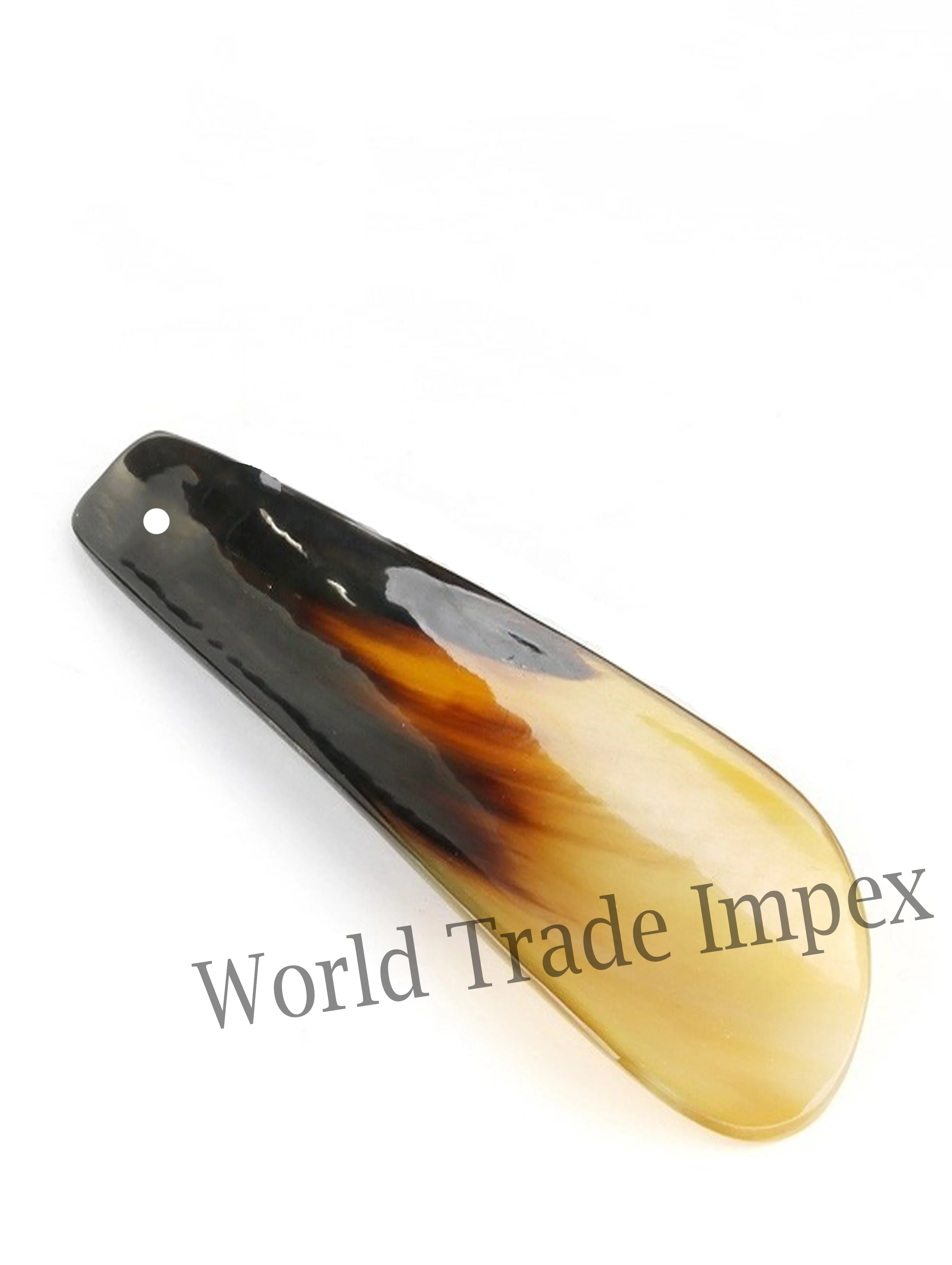 
Hot sale long ox horn shoe horn custom shoehorn for convenient wearing shoes 