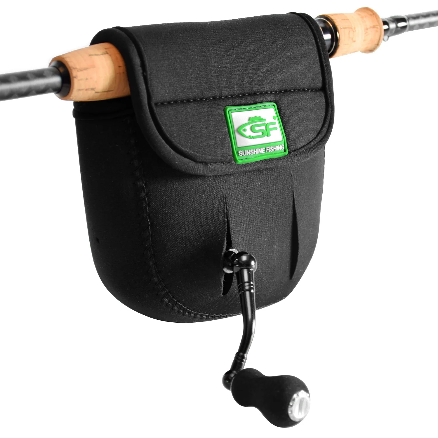 
SF Spinning Reel Cover Case Bag Pouch Glove Fits 1000 2000 3000 Series Spinning Reels Fly Fishing 