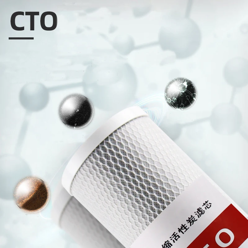 Standard 10 inch Water RO Filter Cartridge filter cartridge PP UDF GAC CTO Cartridge with Customized label