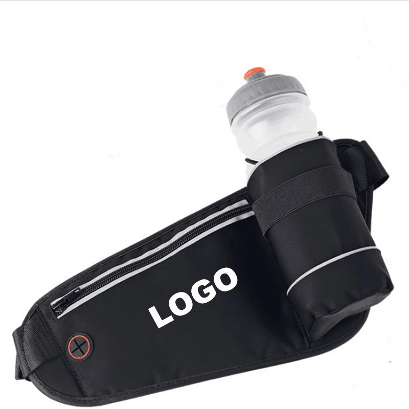 Functional Running Belt Multi-functional Sport Running Pouch Belt With Water Bottle Holder&Earphone Jack