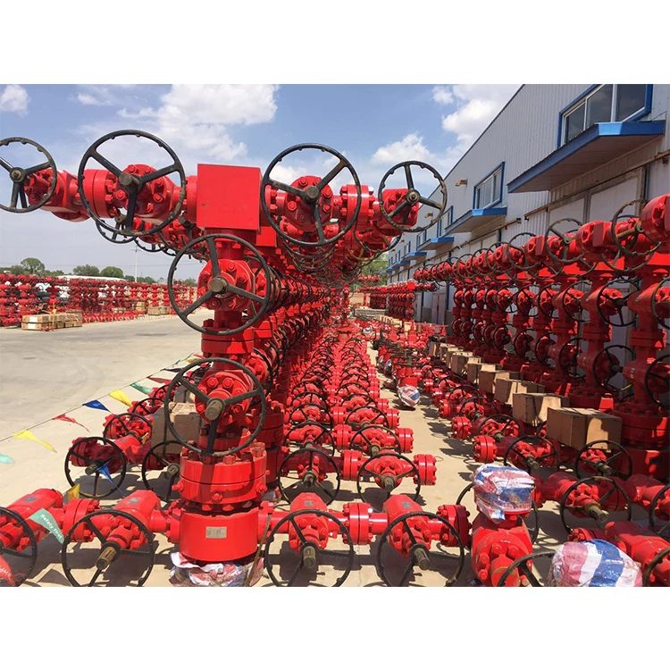 oil-gas field used high pressure wellhead christmas tree oil well Xmas tree producing tree