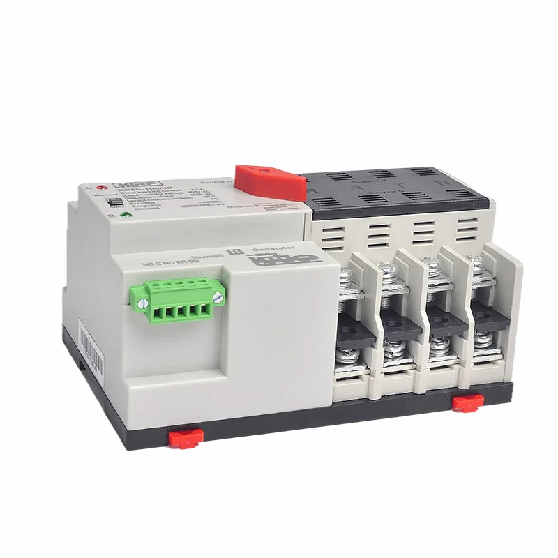 Новый дизайн автоматического включения резерва RP5S-100 4 полюса 100Amp перекидной