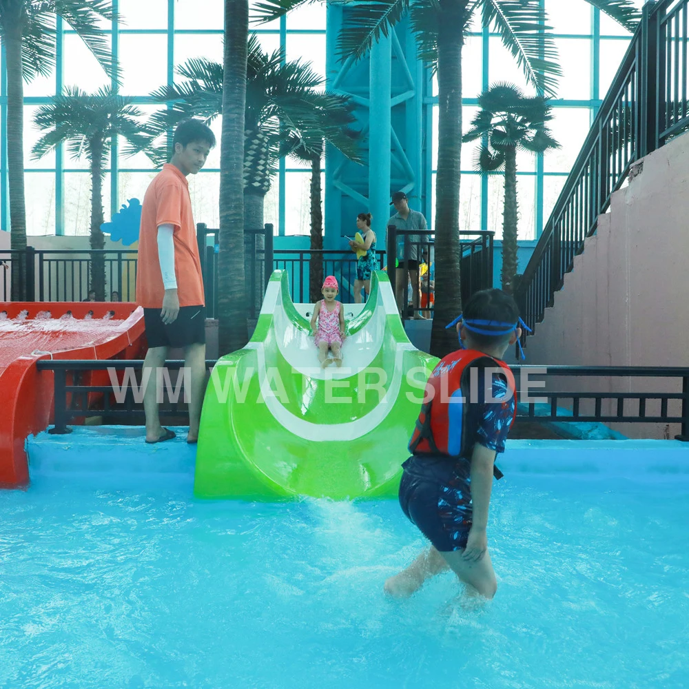 WangMing Giant Aqua Park Equipment Water Park fiberglass water slide for kids and adult