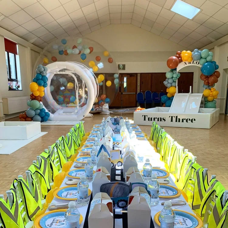 Luxury outdoor blow up balloon dome  transparent inflatable clear bubble camping tent room