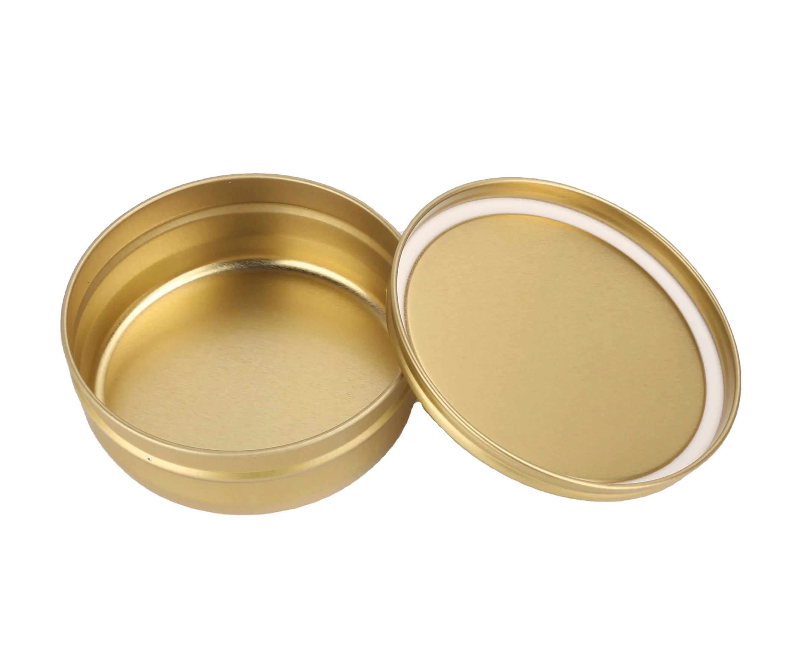 Wholesale manufacturer Food-grade tinplate cans printing customization colors logo for luxury caviar packaging  with accessories